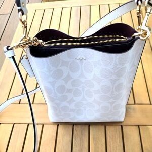 White Handbag
